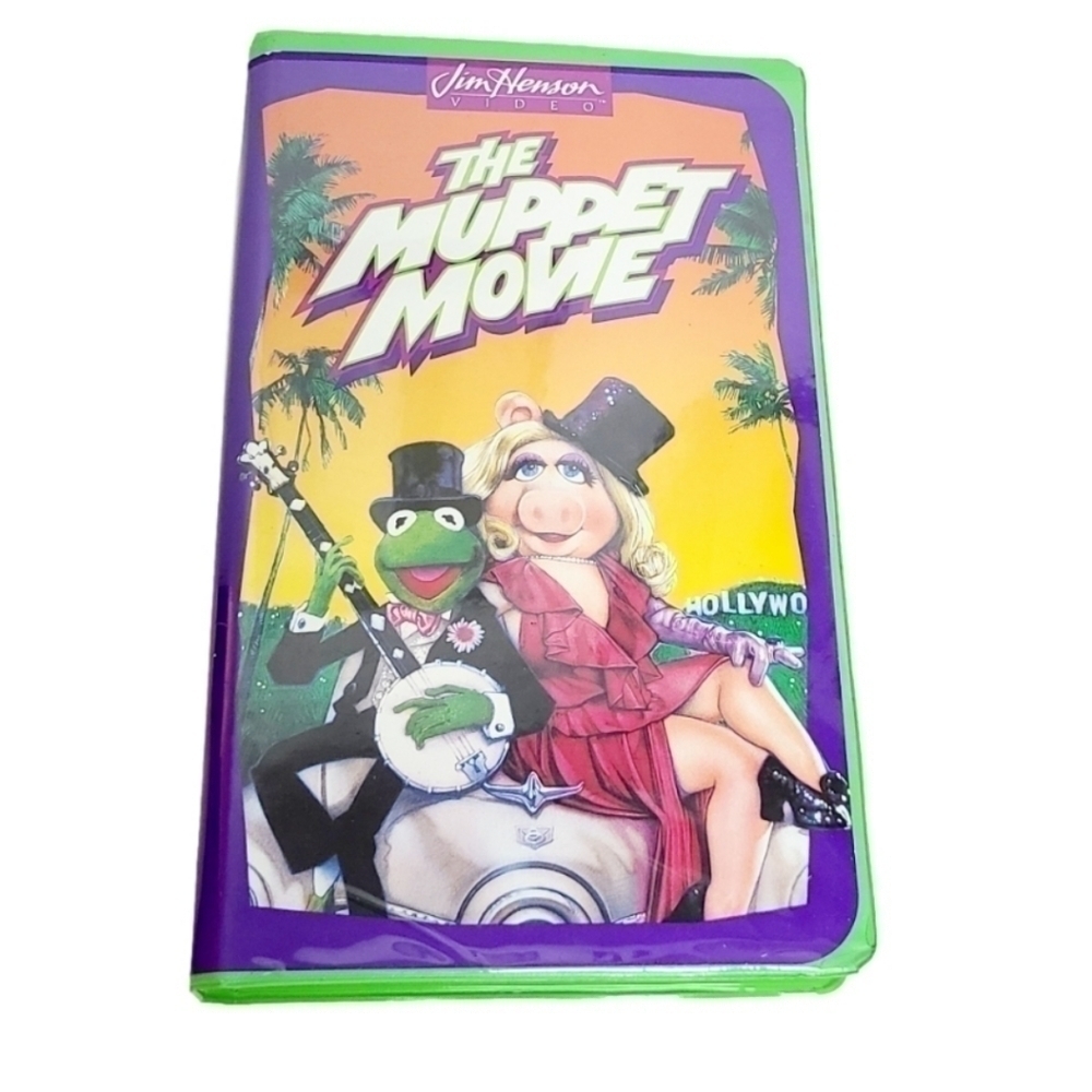 VINTAGE The Muppet Movie Jim Henson Productions 1993 VHS Tape Movie